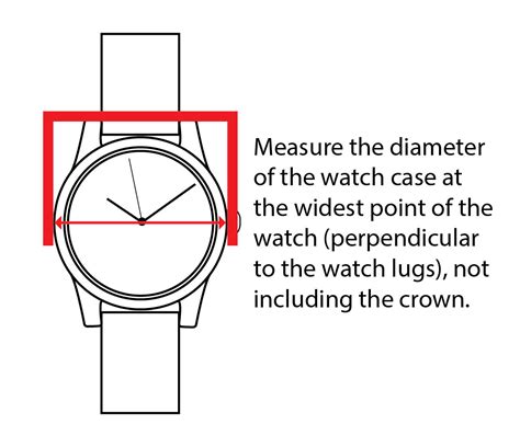 measure watch thickness|how to determine watch size.